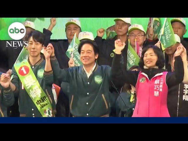 Victory for ruling-party candidate in Taiwan’s presidential election