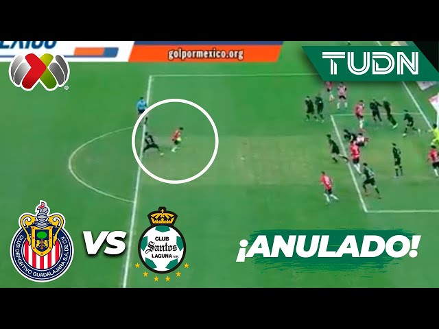 ¡ANULAN EL EMPATE A CHIVAS!  | Chivas 0-1 Santos | Liga Mx - CL2024 J1 | TUDN