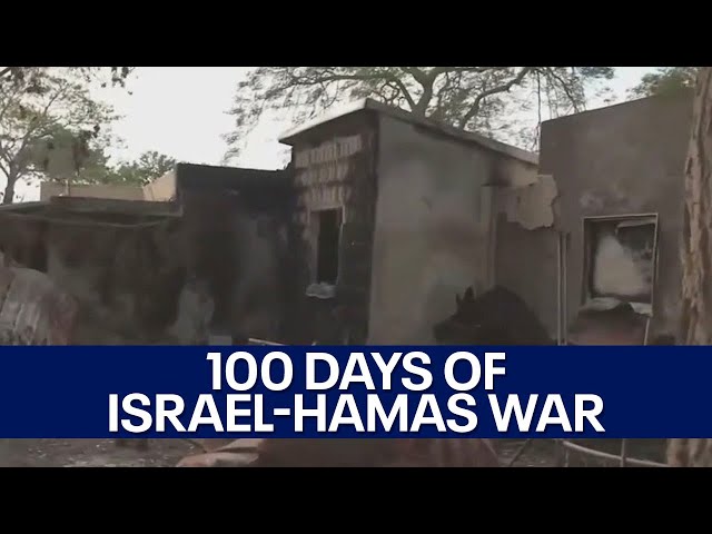 100 days of fighting between Israel & Hamas