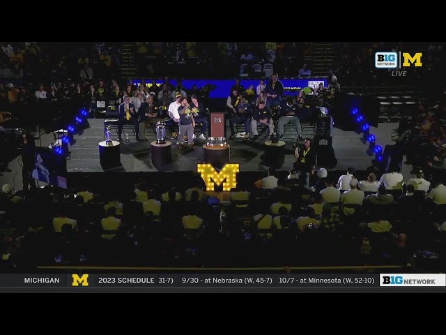 Highlights of Michigan's National Championship Celebration