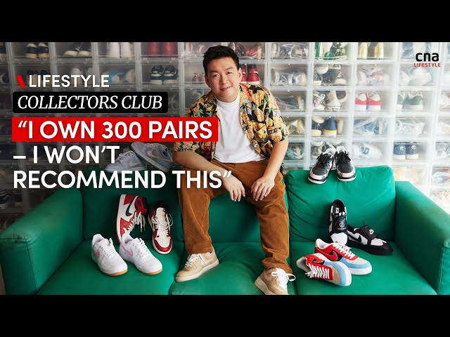 This Singaporean sneakerhead shows us his collection of rare Nike Air shoes and more