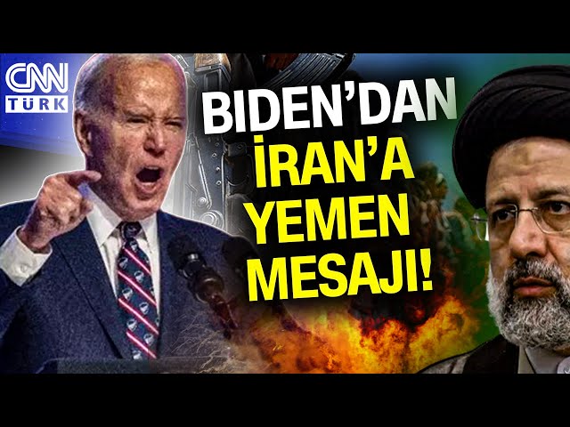 Biden "Vurmaya Devam" Dedi! ABD Başkanı'nın Husiler İçin "Terör Örgütü" Söy