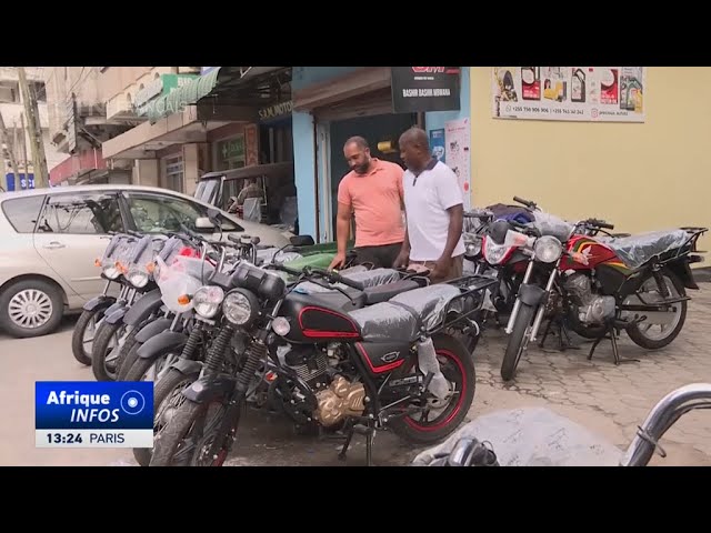 Des jeunes tanzaniens se tournent vers les motos-taxis pour gagner de l'argent