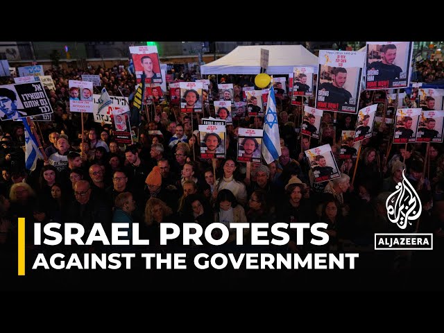 Tel Aviv protests call for captives immediate return after 100 days