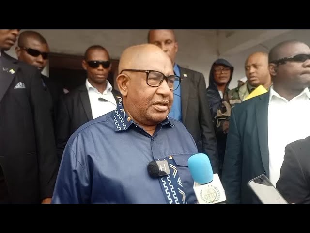 AZALI a voté: Discours du président sortant  à Mitsoudjé