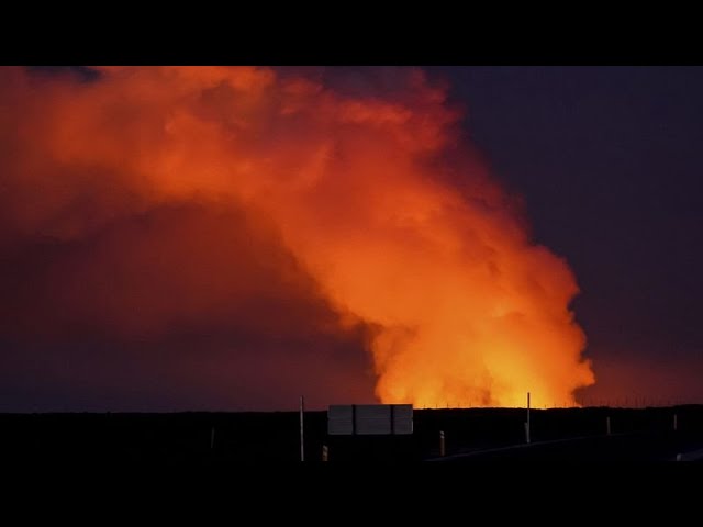 Residents forced to evacuate as volcano erupts in Iceland