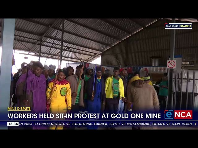 Over 500 mine employees could lose their jobs after sit-in protest