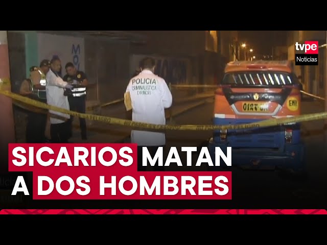 Puente Piedra: dos hombres fueron asesinados por sicarios