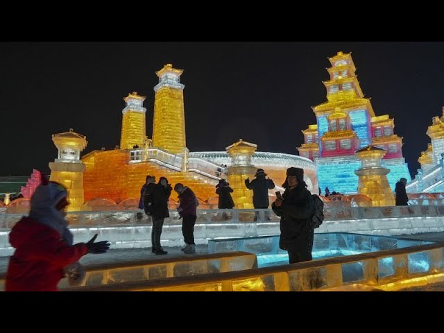 Harbin, la ciudad china que se congela para celebrar su festival de hielo