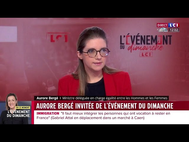 Aurore Bergé "préfère avoir Rachida Dati au gouvernement qu'Anne Hidalgo"