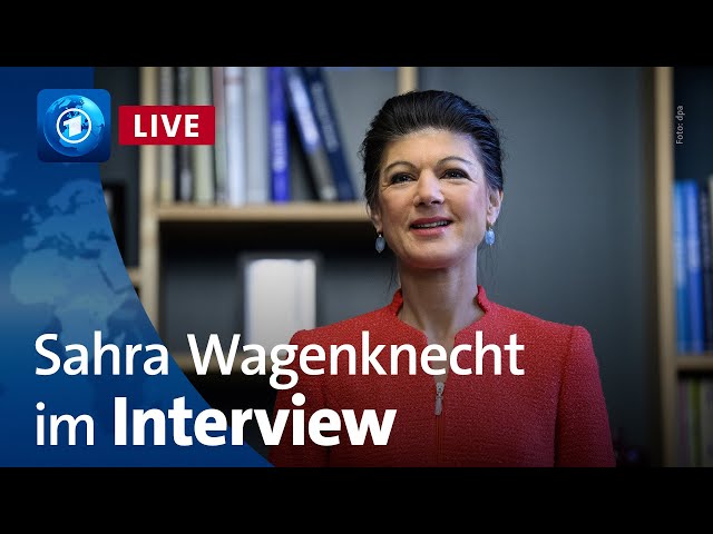 Eure Fragen an Sahra Wagenknecht (BSW) | Bericht aus Berlin Extra