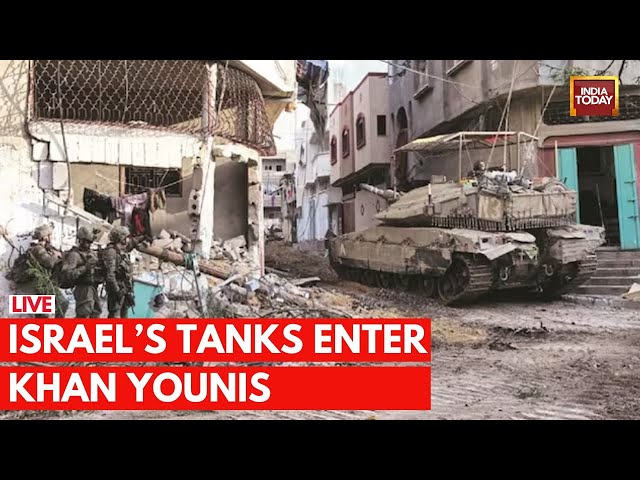 Israel Gaza War LIVE: Israeli Tanks Enters Heart Of Gaza Strip | Hamas News | ICJ Gaza Hearing News