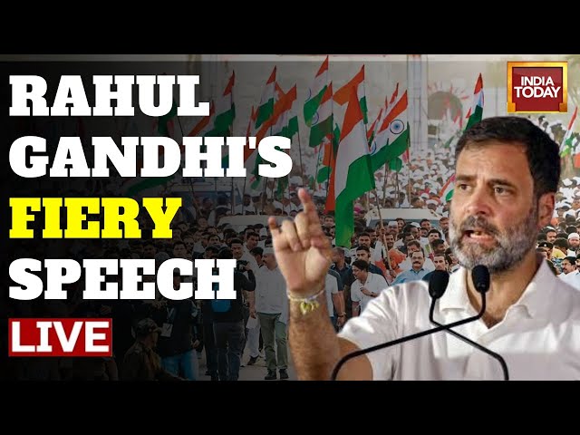 Rahul Gandhi Speech LIVE: Rahul Gandhi Kicks Off 'Bharat Jodo Nyaya Yatra' From Manipur�