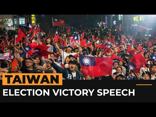 Taiwan elects ruling party candidate that China disapproves of