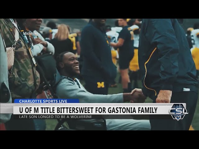 Gastonia woman's late son longed to be a Wolverine