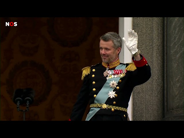 ⁣Frederik X nu koning van Denemarken, koningin Margrethe afgetreden