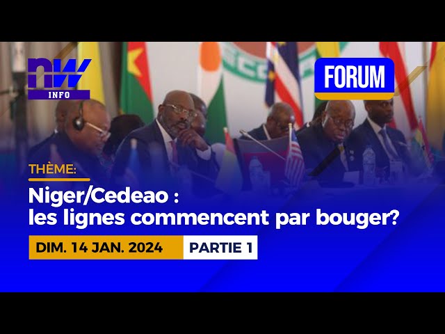 Niger/Cedeao : les lignes commencent par bouger (P1)