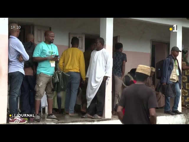 Jour de vote de la présidentielle aux Comores