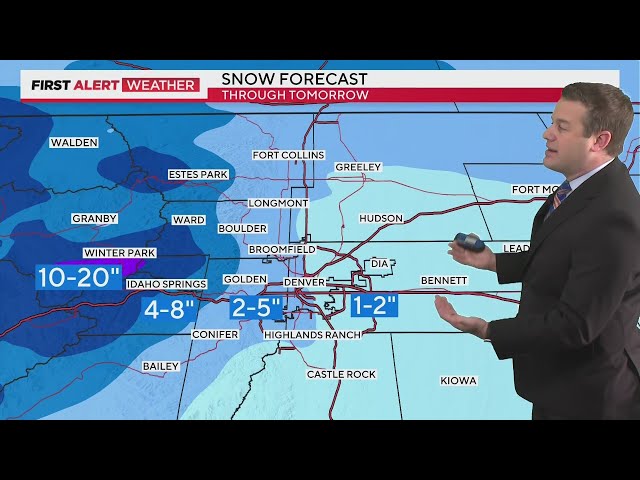 Periods of snow and widspread arctic cold continues through Monday night