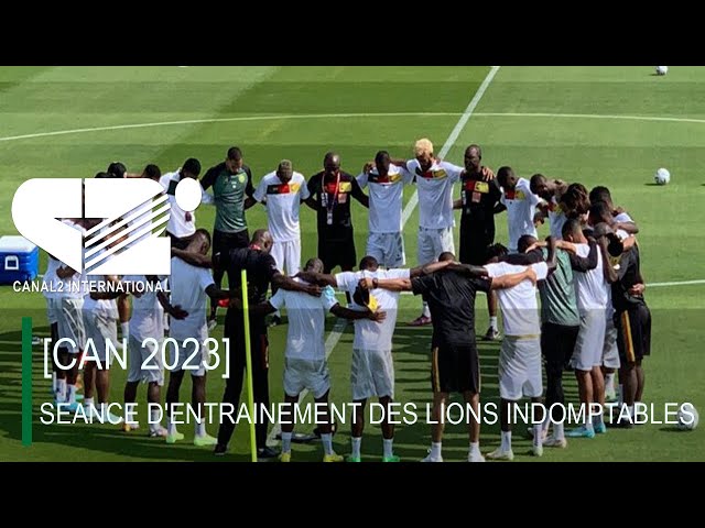 [ CAN 2023 ] SEANCE D'ENTRAINEMENT DES LIONS INDOMPTABLES