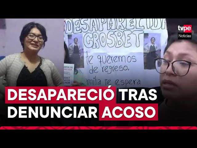 Villa María del Triunfo: joven desaparece tras denunciar acoso laboral