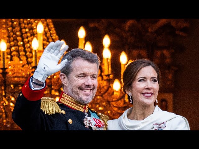 Denmark celebrates new King and Queen after more than half a century