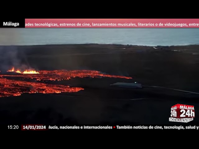 Noticia - Una nueva erupción obliga a evacuar Grindavik (Islandia)