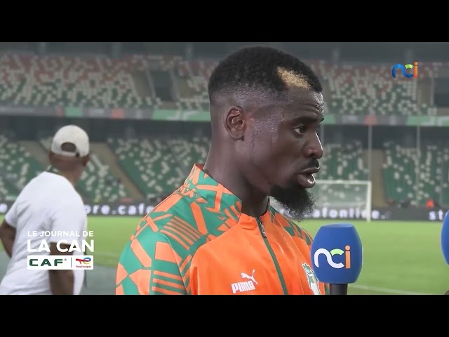 CAN 2023 : Interview du capitaine Serge Aurier et du buteur et Homme du match Séko Fofana