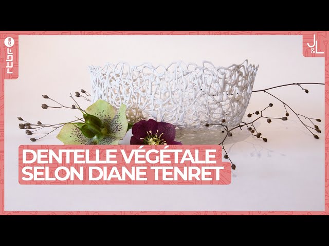 Dentelle végétale : la passion céramiste de Diane Tenret | Jardins et Loisirs