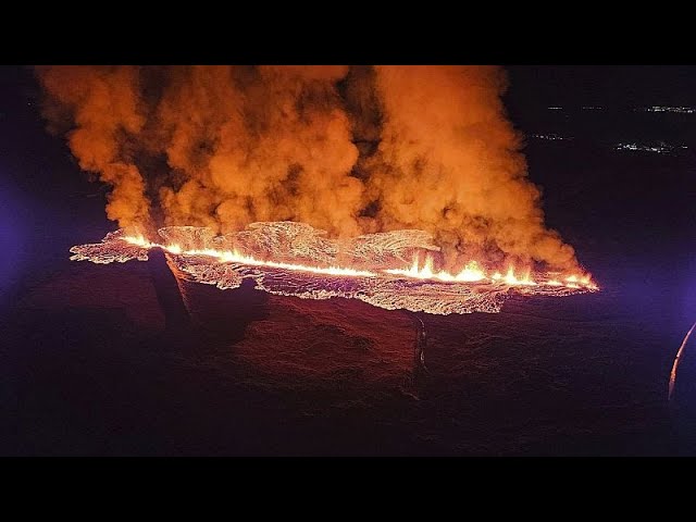 Las autoridades decretan la "emergencia" en el suroeste de Islandia tras la nueva erupción