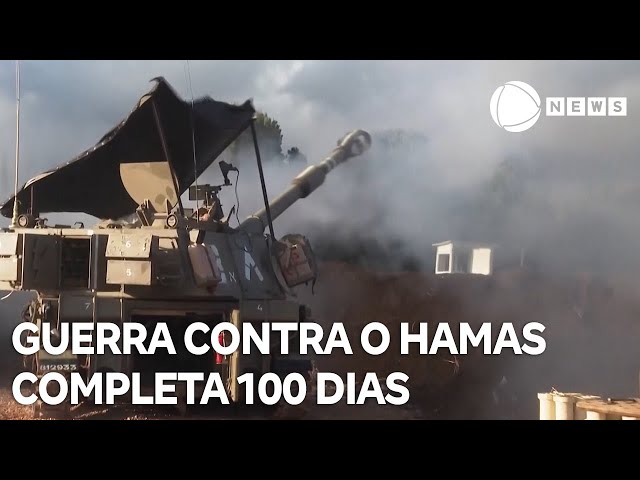 Guerra contra o Hamas completa 100 dias