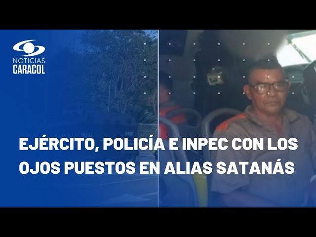 ⁣Alias Satanás: fuertemente custodiado en tanqueta para traslado a cárcel de máxima seguridad