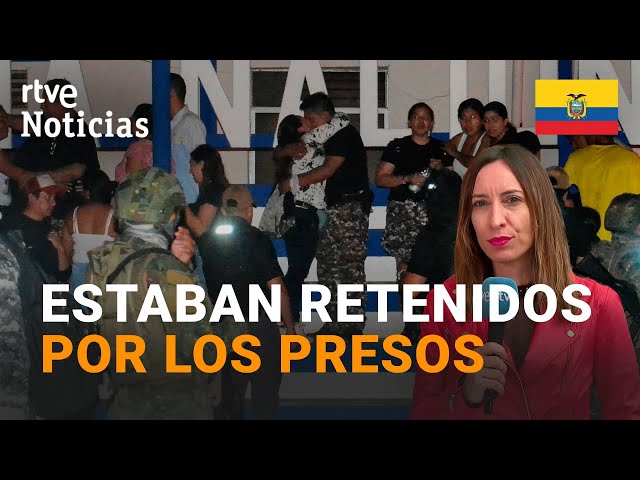 ECUADOR: LOGRAN SOFOCAR los MOTINES en SIETE CÁRCELES y LIBERAN a TODOS los REHENES | RTVE Noticias