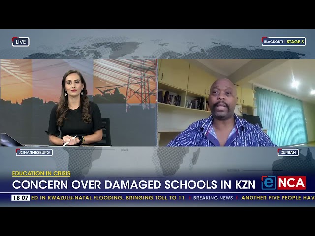 KZN education scrambles for funds to fix damaged schools