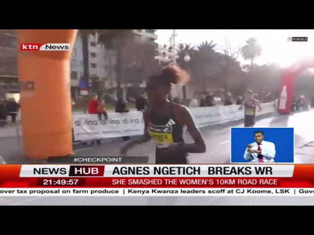 Agnes Ngetich Breaks 10km Road World Record in Valencia