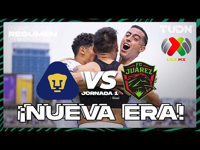 Resumen y goles | Pumas vs FC Juárez | Liga Mx - CL2024 J1 | TUDN