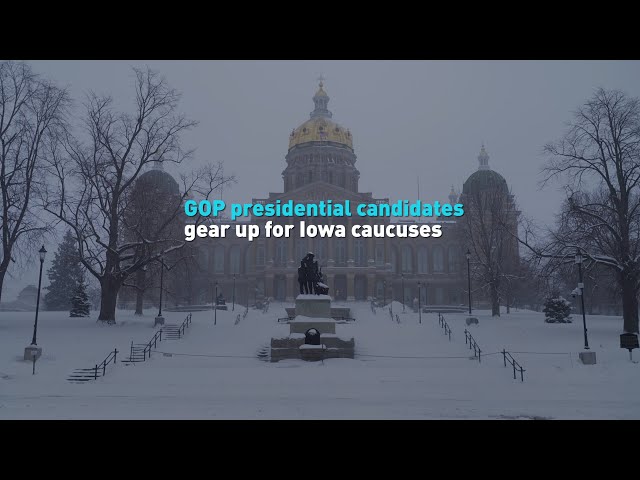 GOP presidential candidates gear up for Iowa caucuses