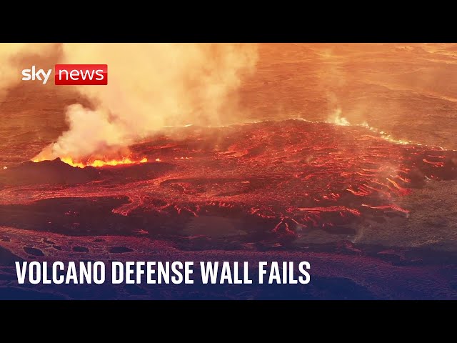 Iceland: Volcanic tears in the ground appear near a fishing town on the island