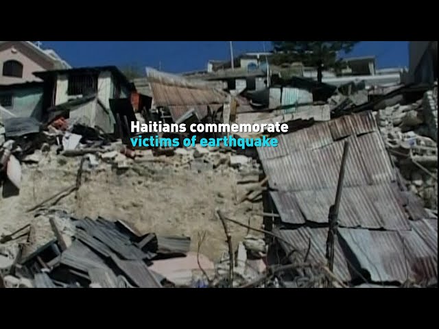 Haitians commemorate victims of earthquake