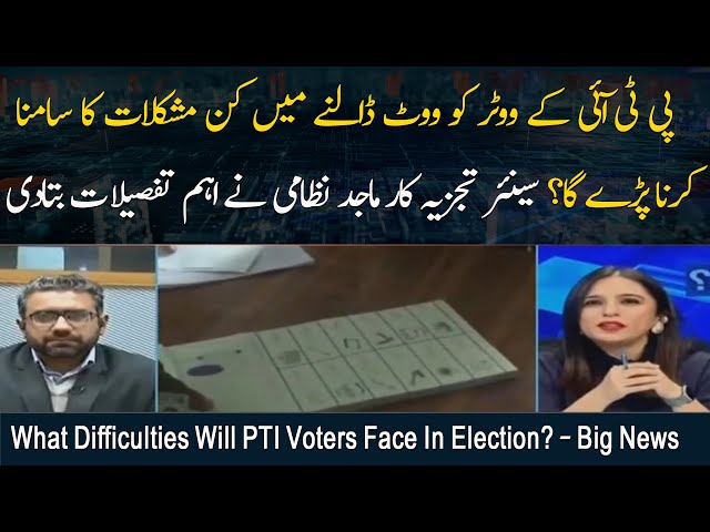 What difficulties will PTI voters face in election? - Big News