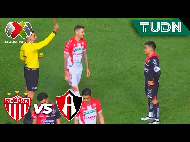 ¡EXPULSADO! Aldo Rocha deja la cancha | Necaxa 0-1 Atlas | Liga Mx - CL2024 J1 | TUDN