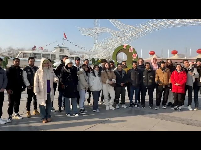 GLOBALink | Expats enjoy booming winter tourism in China's Ningxia