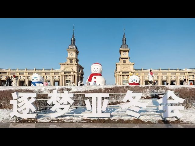 Live: Giant snowman makes annual appearance in northeast China's Harbin – Ep. 15