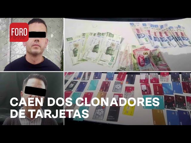 Detienen a dos clonadores de tarjetas en la Gustavo A. Madero, CDMX - Las Noticias