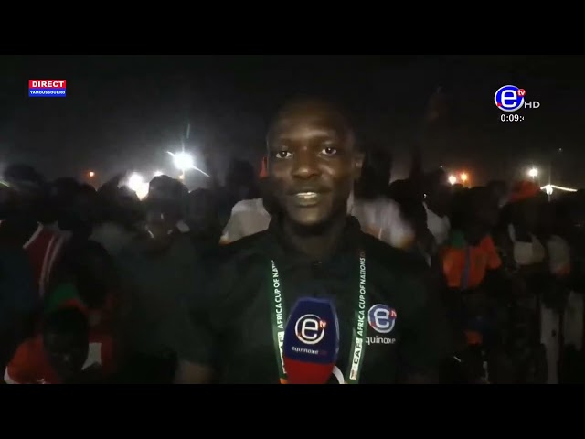 FANZONE YAMOUSSOUKRO: liesse populaire après la victoire des Eléphants