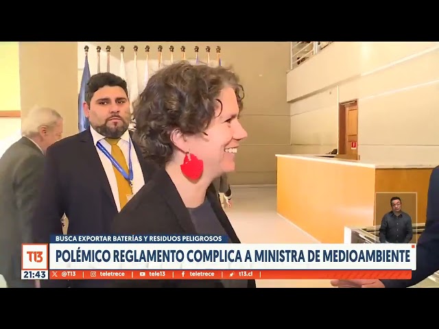 Polémico reglamento complica a ministra de Medioambiente