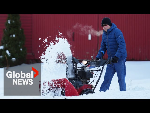 Canada remains in the grip of fierce winter weather