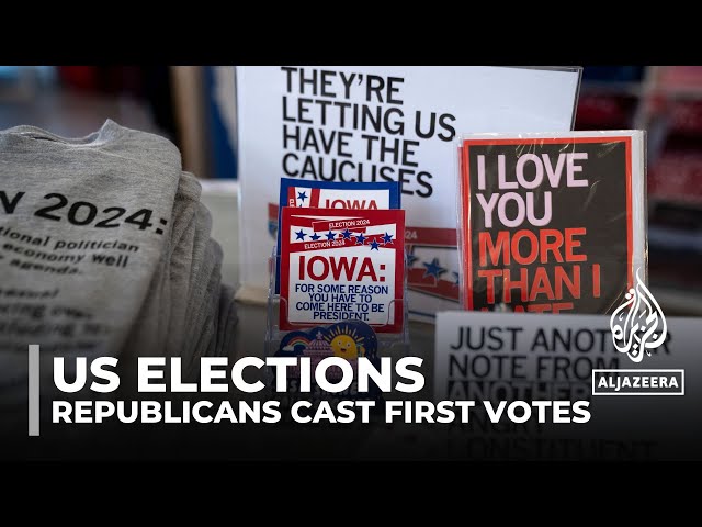 Iowa caucus: Republicans to cast first votes of primary campaign