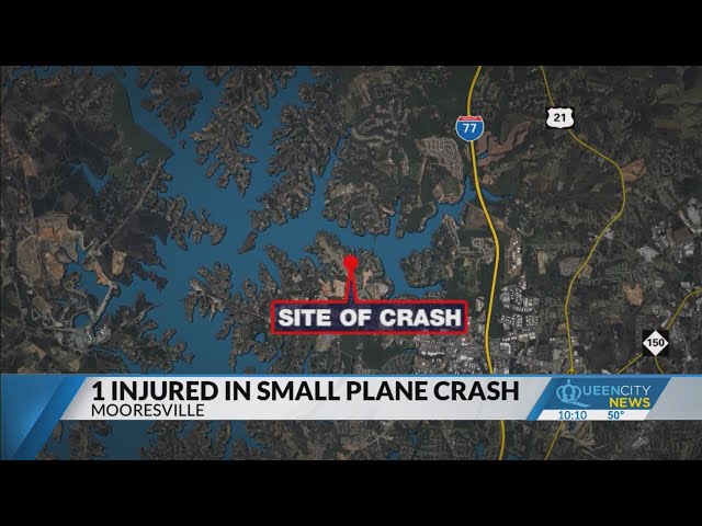 Pilot injured in small plane crash near Lake Norman