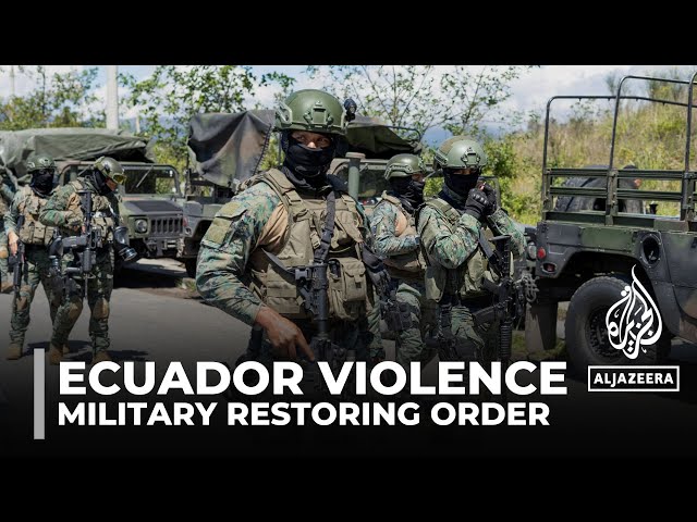 Ecuador violence: Authorities take back control of prisons